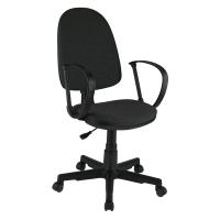 Кресло оператора Helmi HL-M30 "Престиж", ткань серая однотонная фото