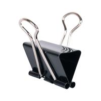 Зажим для бумаг 15 мм черные фото