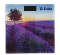 Весы напольные DELTA D-9302 лаванда фото