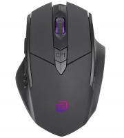 Мышь Оклик 780GW черный оптическая (3200dpi) беспроводная USB фото