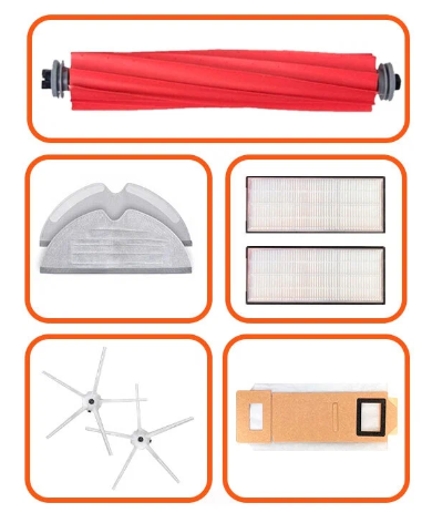 Набор аксессуаров Filtero FTX 01 для робот-пылесоса Xiaomi, Roborock T7S (8 предметов) купить ЦИТ Набор аксессуаров Filtero FTX 01 для робот-пылесоса Xiaomi, Roborock T7S (8 предметов) фото