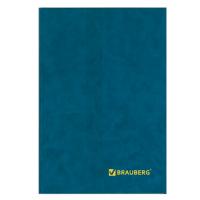 Книга учета 160 л., клетка, твердая, бумвинил, блок офсет, А4 (200х290 мм), BRAUBERG, 130182 фото