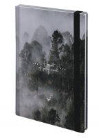 Ежедневник недатированный с резинкой А5 145х203мм, BRAUBERG, твердый, 128л, Forest, 116287 купить ЦИТ Ежедневник недатированный с резинкой А5 145х203мм, BRAUBERG, твердый, 128л, Forest, 116287 фото