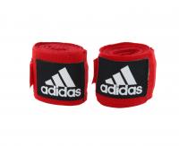 Бинты боксерские эластичные Adidas AIBA New Rules Boxing Crepe Bandage красные (длина 2.55 м) фото