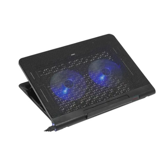 Подставка для ноутбука Buro BU-LCP170-B214 17"398x300x29мм 2xUSB 2x 140ммFAN фото