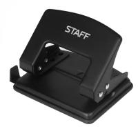 Дырокол STAFF до 20л. до 20 листов, черный 224649 фото