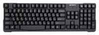 Клавиатура A4 KR-750 черный USB фото