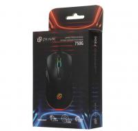 Мышь Oklick 750G черный оптическая (7200dpi) USB игровая (5but) фото