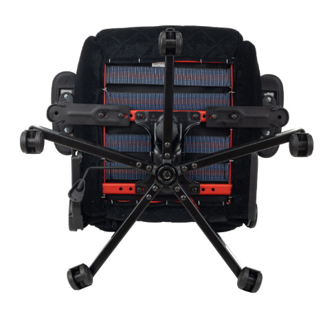 Кресло игровое Knight Outrider черный Light-20 с подголов. крестов. металл KNIGHT OUTRIDER LTD  фото