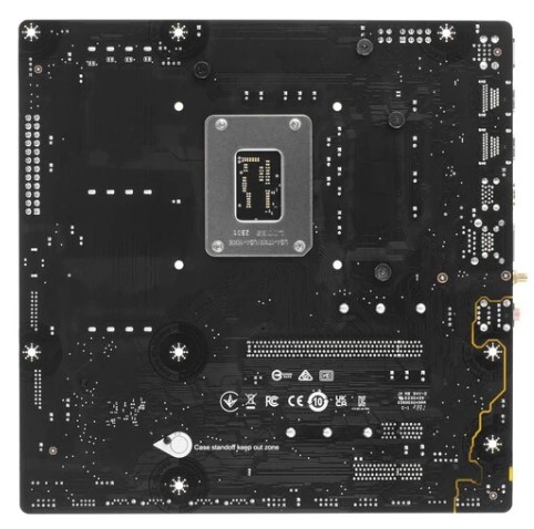 Материнская плата MB MSI PRO B760M-A WIFI <S-1700 Intel B760 4xDDR5 mATX  AC`97 8ch(7.1) 2.5Gg+HDMI+ фото