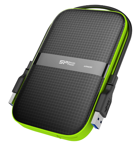 Внешний жесткий диск Siliсon Power USB 3.0 1Tb  A60 SP010TBPHDA60S3K 2.5" Черный фото