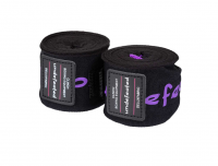 Бинты боксерские Clinch Boxing Hand Wrap Undefeated черные (длина 3.5 м) фото