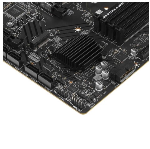 Материнская плата MB MSI PRO B760M-A WIFI <S-1700 Intel B760 4xDDR5 mATX  AC`97 8ch(7.1) 2.5Gg+HDMI+ фото