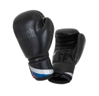 Перчатки боксерские Clinch Olimp черные (вес 10 унций) C111 фото