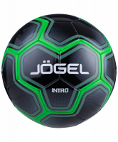 Мяч футбольный Jögel Intro №5, черный фото
