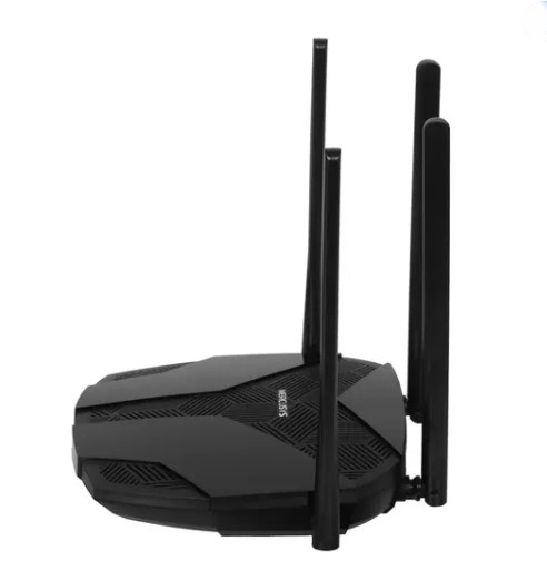 Wi-Fi роутер Mercusys MR70X AX1800 10/100/1000BASE-TX черный фото