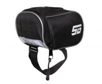 Велосумка под седло STG, модель FB-004, размер 18х9х9 см, черный/серый Х113125 фото