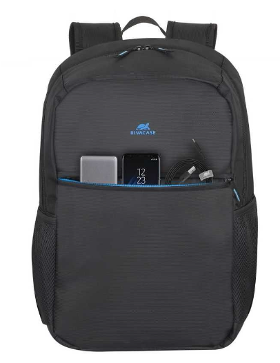 Рюкзак для ноутбука 17.3" Riva 8069 черный полиэстер фото