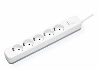 Удлинитель PERFEO PF_C3967, 5 роз - 5,0 м - белый фото