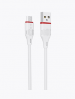 Кабель USB - Type-C Borofone BX17 Enjoy, 1.0м, круглый, 2.0A,белый купить ЦИТ Кабель USB - Type-C Borofone BX17 Enjoy, 1.0м, круглый, 2.0A,белый фото
