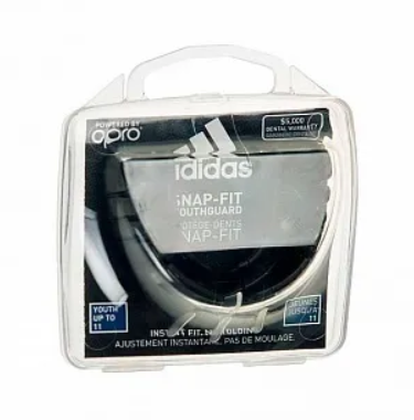 Капа одночелюстная Adidas Opro Snap-Fit Mouthguard белая (размер Senior) adiBP30  фото