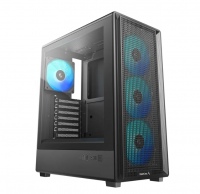 Корпус Deepcool CC550 4F без БП ATX черный фото