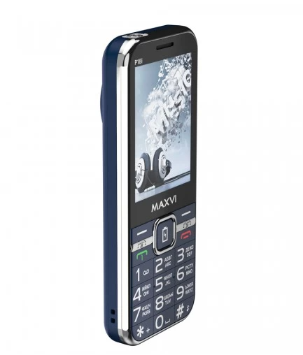 Мобильный телефон MAXVI P18i Blue (Синий) купить ЦИТ Мобильный телефон MAXVI P18i Blue (Синий) фото