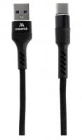Кабель USB - Type-C "Maverick" C4 1,2м текстиль/металл серый купить ЦИТ Кабель USB - Type-C "Maverick" C4 1,2м текстиль/металл серый фото