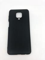 Чехол для Xiaomi Redmi Note 9S/ Note 9 Pro Silicone Cover Черный фото