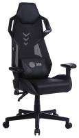 Кресло игровое Cactus CS-CHR-090BL черный сиденье черный эко.кожа крестовина пластик пластик черный  фото