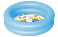 Бассейн детский BESTWAY круглый, 61х15 см, 21 л, 51061 фото