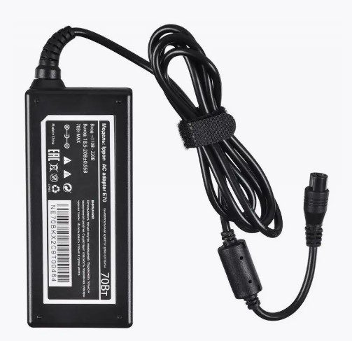 Адаптер AC  Ippon E70 автоматический 70W 18.5V-20V 11-connectors 3.5A от бытовой электросети LED фото