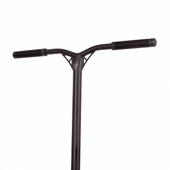 Самокат трюковый NOVATRACK 110A.PIXELS4.RD22 PU колеса 110 мм с алюмин.ободом, жесткость PU 88A, чер фото