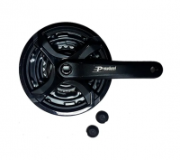 Комплект шатунов PROWHEEL TA-CQ02 170MM; CHAINRINGS 24/34/42T w/PLASTIC BLACK CHAINGUARD Х99098 фото