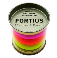 Набор кистевых эспандеров "Fortius" Neon, 3 шт. (10,20,30 кг) (тубус) фото