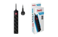 Сетевой фильтр Buro 500SH-10-B 10м (5 розеток) черный фото