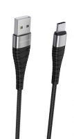 Кабель USB - Type-C Borofone BX32 , 1.0м, 3A, черный  6931474710451 фото