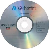 Диск DVD-RW 4.7Gb Verbatim 4x 1 шт фото