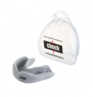 Капа одночелюстная Clinch Competition Single Layer Mouthguard серая (размер Junior) фото