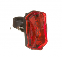 Велофонарь задний STG TL5388, 5 красных диодов с линзами  (2*ААА в компл. не вход.) Х88375 фото