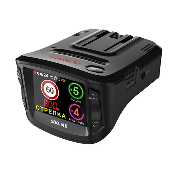 Радар-детектор с видеорегистратором SHO-ME COMBO №1 фото