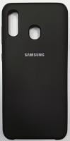 Чехол Silicone Cover для Samsung A40, A405F (2019) черный   купить ЦИТ Чехол Silicone Cover для Samsung A40, A405F (2019) черный   фото