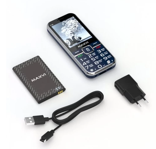 Мобильный телефон MAXVI P18i Blue (Синий) фото