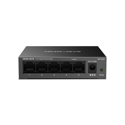 Коммутатор Mercusys MS105GS 5x1Гбит/с неуправляемый фото