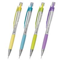 Карандаш механический 0,5 мм, BRAUBERG «Elegant», резиновый грип, корпус ассорти, 181417 фото