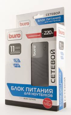 Адаптер AC Buro BUM-1127H70 ручной 70W 12V-24V 11-connectors от бытовой электросети фото