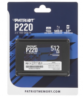 Накопитель SSD 512Gb Patriot P220 550/490 (P220S512G25) фото