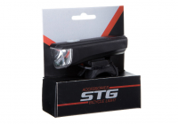 Велофонарь передний STG JY7036, резин. Хомут. Х81480 фото