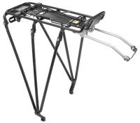 Багажник для велосипеда 26"-28" BLF-H14 STELS алюминиевый чёрный под дисковый тормоз 10049 фото