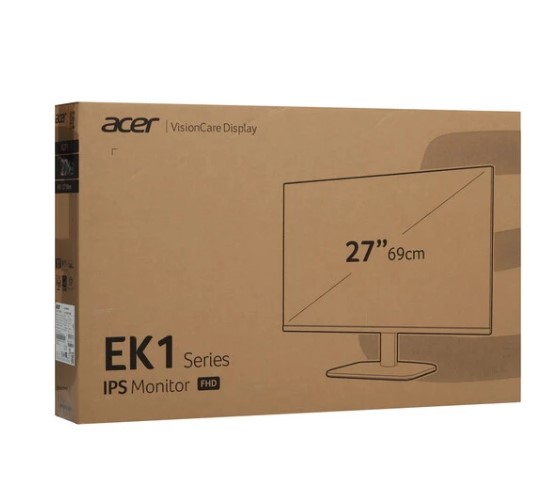Монитор 27" Acer EK271P6bi черный IPS LED 1920x1080 1 ms 144Hz 250 cd/m VGA HDMI фото